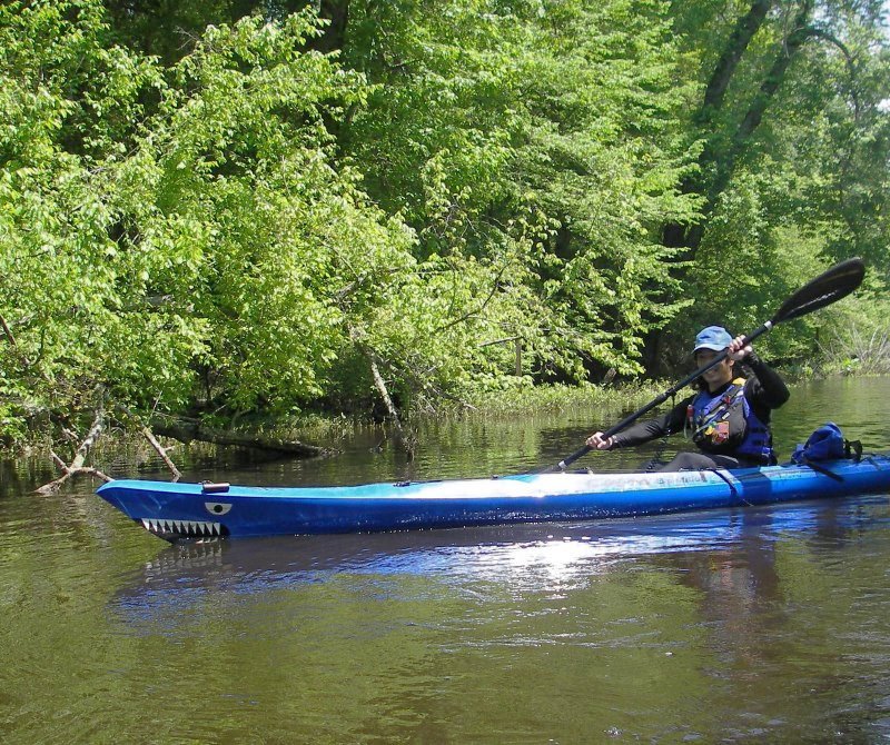 Me in my Cobra Expedition kayak