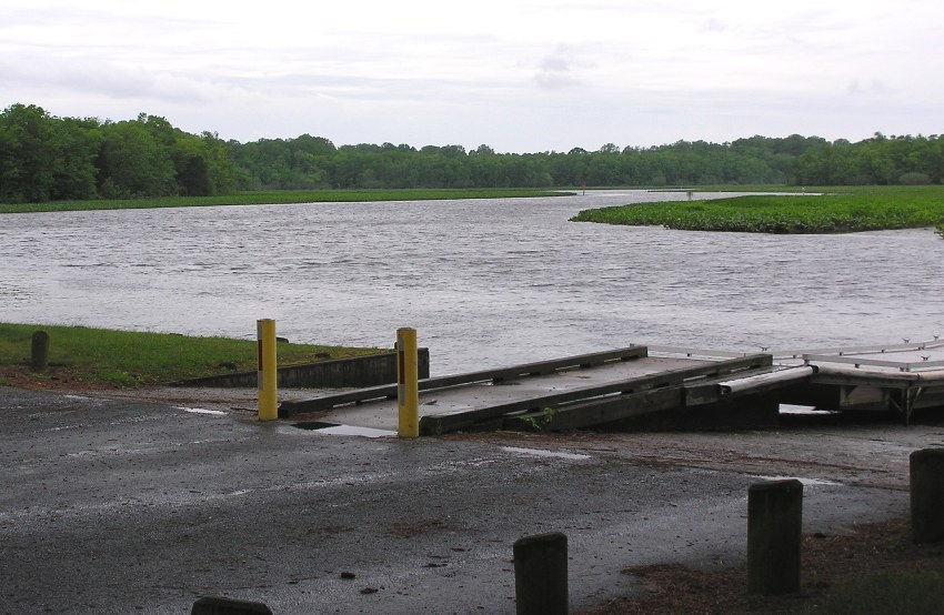 Phillips Landing boat ramp