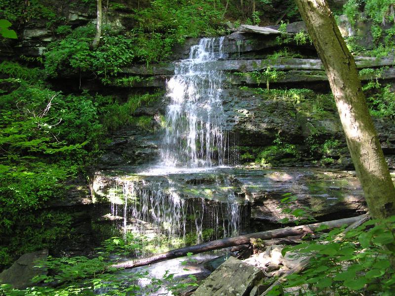 Medium small waterfall that could use more water