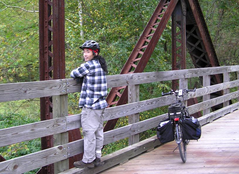 Me on bridge looking back