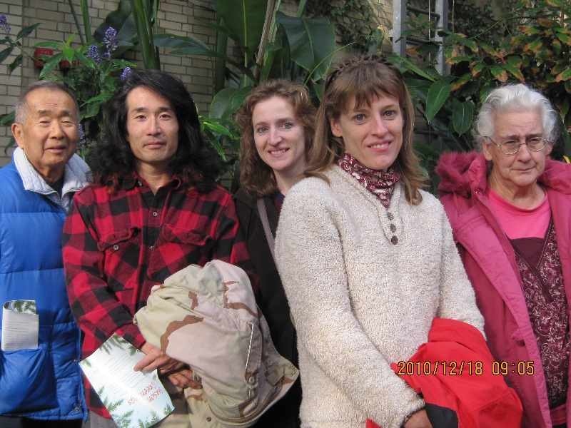 Dad, me, Norma, Joyce, and Hazel