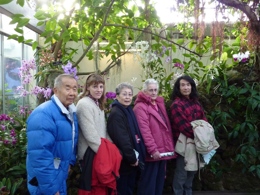 Dad, Joyce, Mom, Hazel, and me