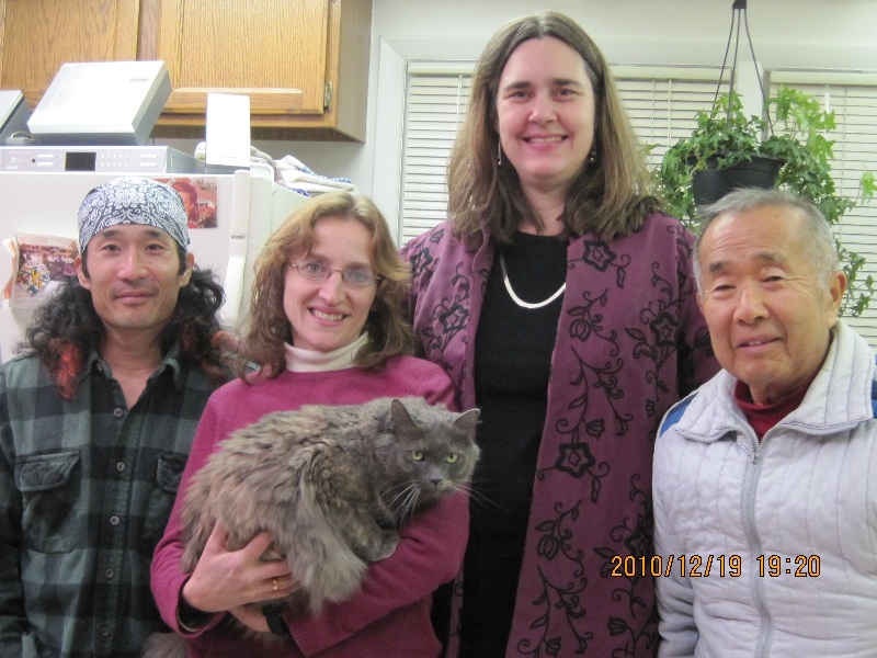 Norma, Asha, Jenn, and Dad