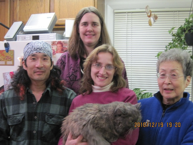 Norma, Asha, Jenn, and Mom