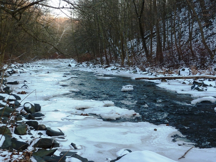 The icy Middle Patuxent River