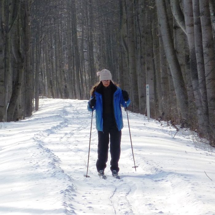 Carmen skiing