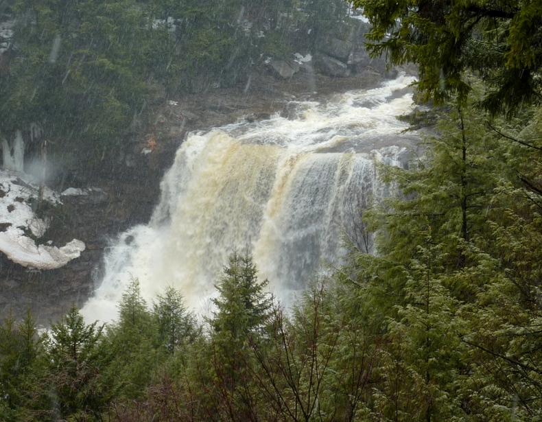 West view of Blackwater Falls