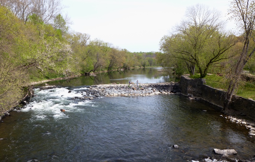 The stone Adams Dam