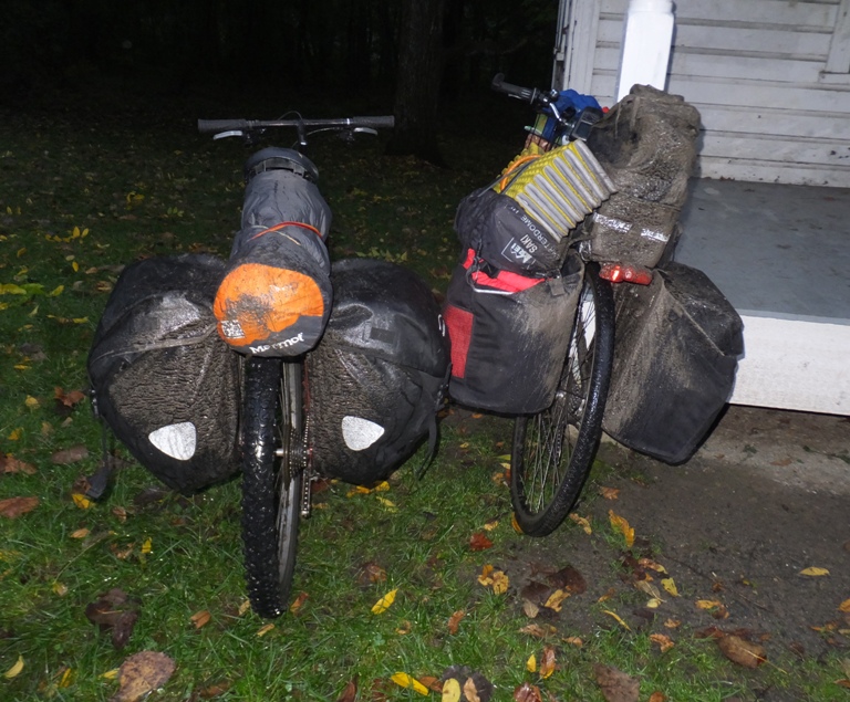 Muddy bikes