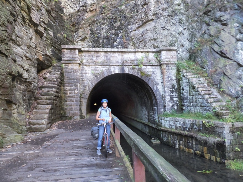 Carmen, ready for more bicycling