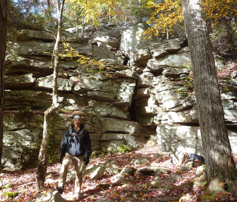 Me at Midway Crevasse