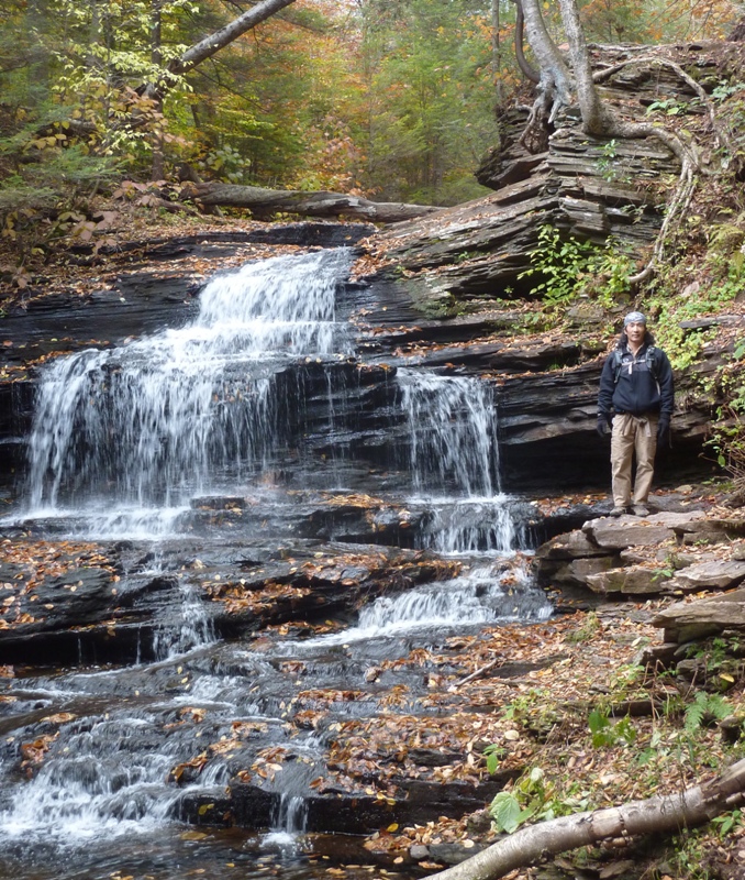 Me at the falls