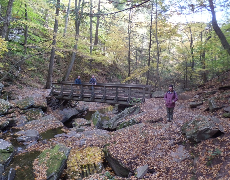 Norma near the base of the falls