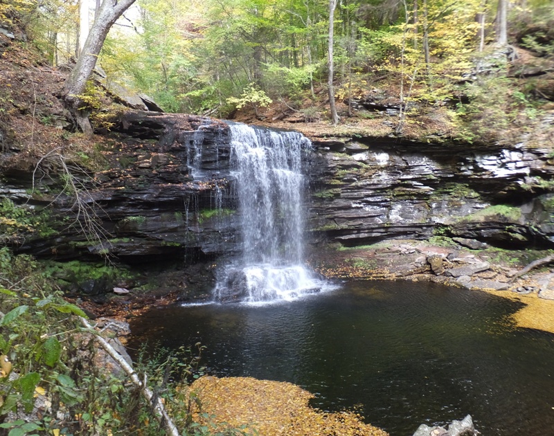 Not sure if swimming is allowed but if it is, at the base of this falls would be perfect