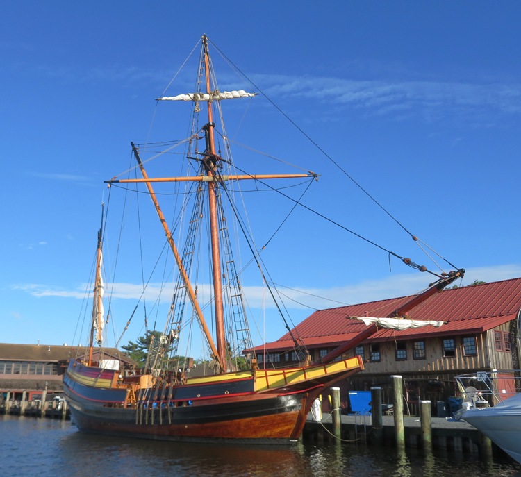 Half starboard and half bow view