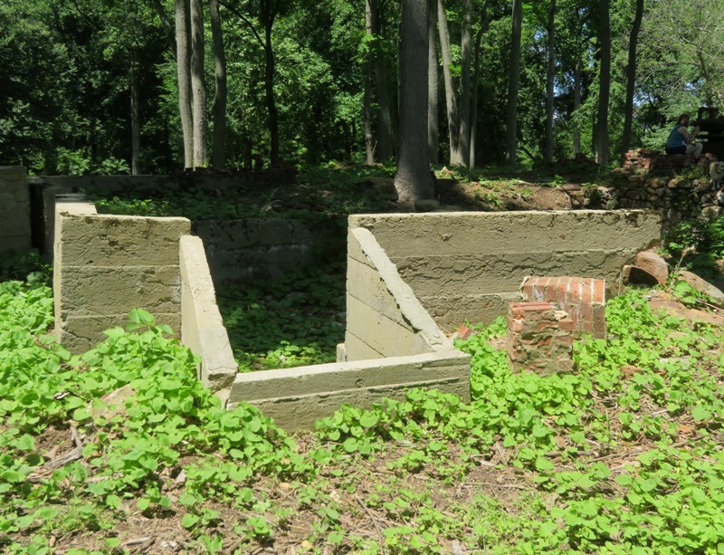 Foundation of a house