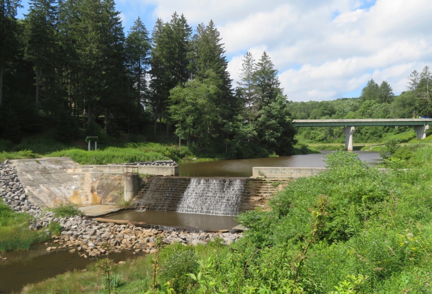 Dam at North Fork of the Blackwater River