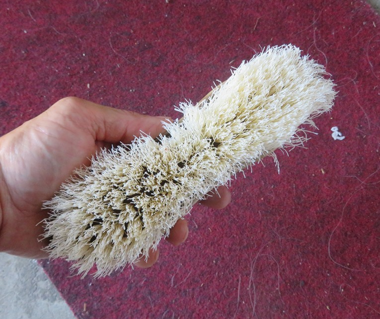 Boot camp scrub brush, circa 1987