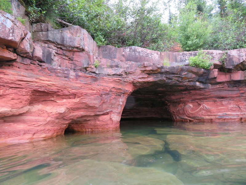 Small sea cave