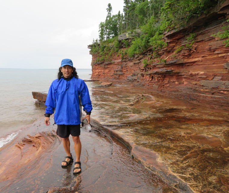 Me standing at East Landing