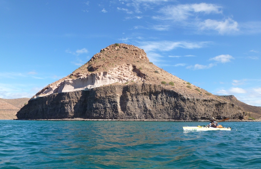 Francisco in front of island