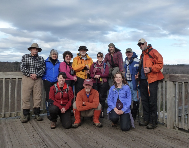 Group photo at Lindy Point