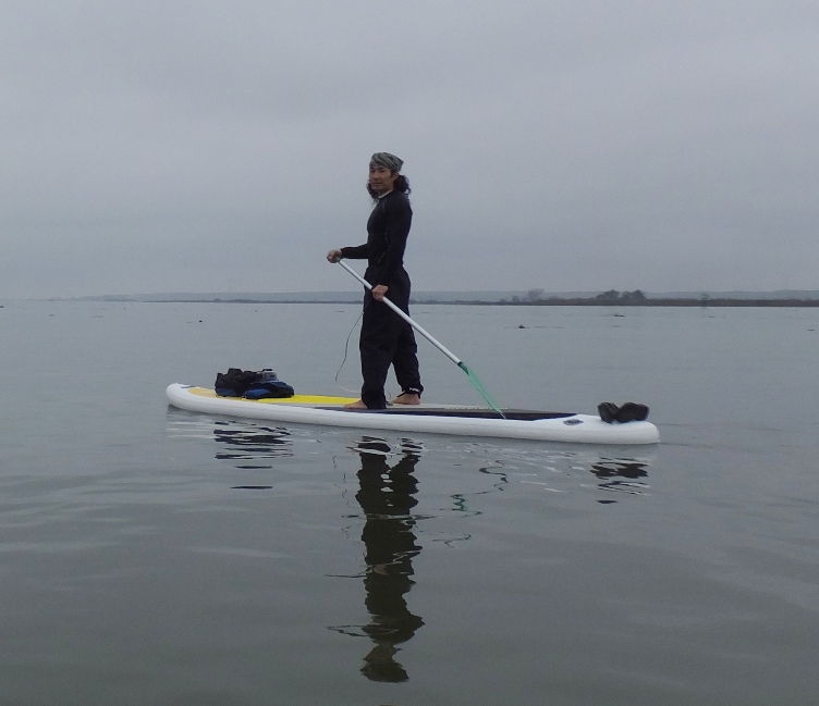 Me on inflatable SUP