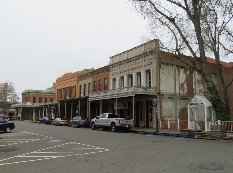 Old West building motif