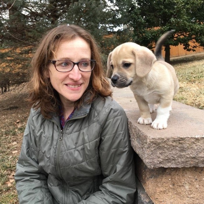 Norma and Daphne, face-to-face