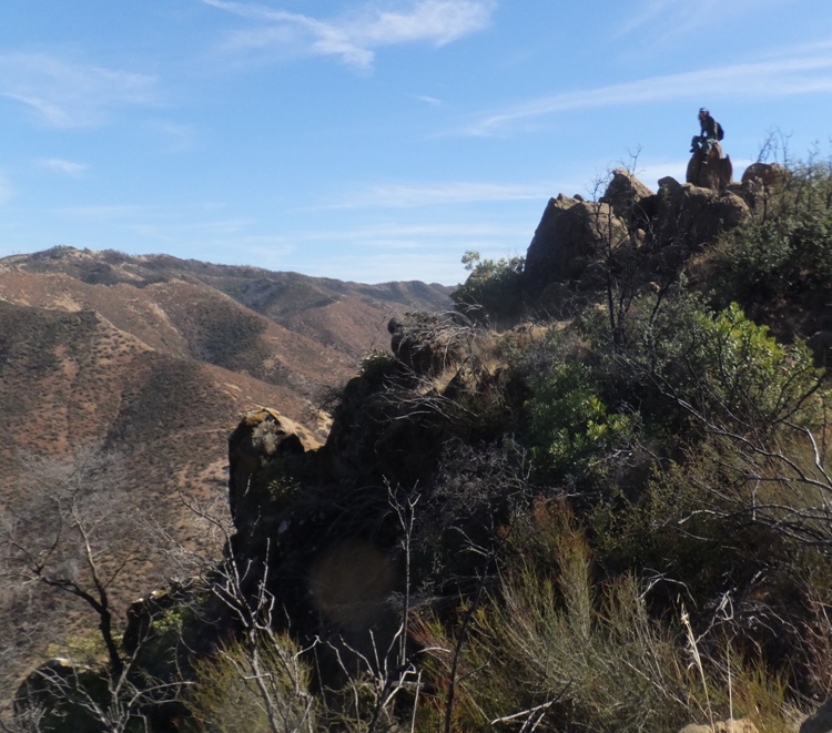 Me on top of a high rock