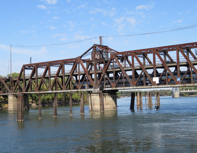 I Street Bridge with train