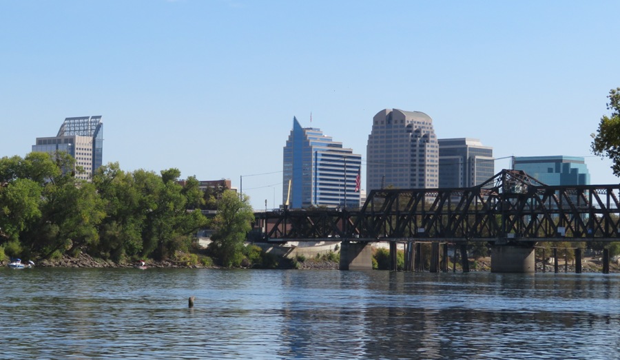 Downtown Sacramento skyline