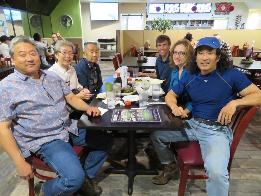 Group photo with Steve, my parents, Ken, Norma, and me