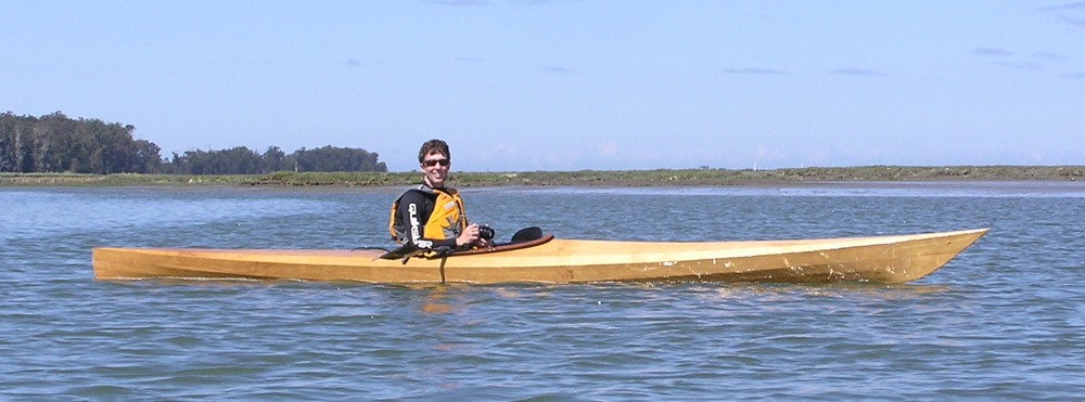 Ken on his kayak