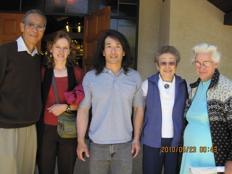 Group photo in front of church