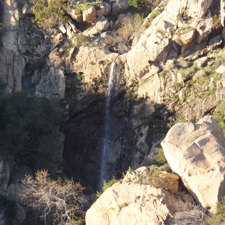 Waterfall in the canyon