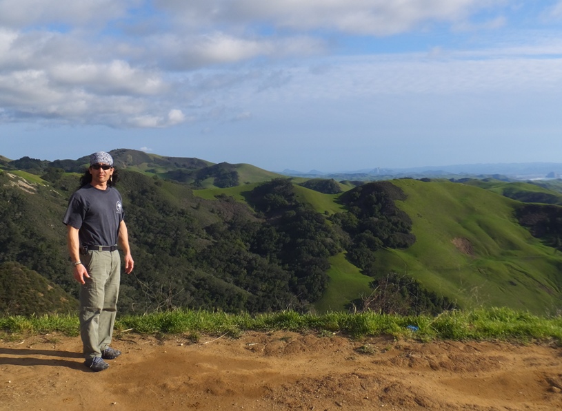 Me with scenic view behind