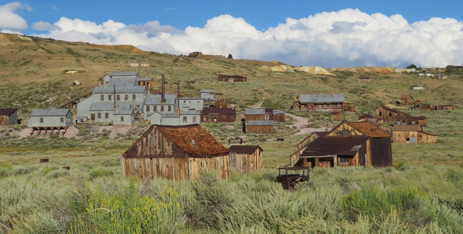 View of town with Standard Mill in the background