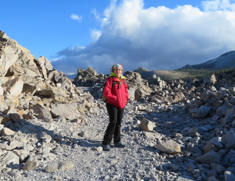 Norma surrounded by granite