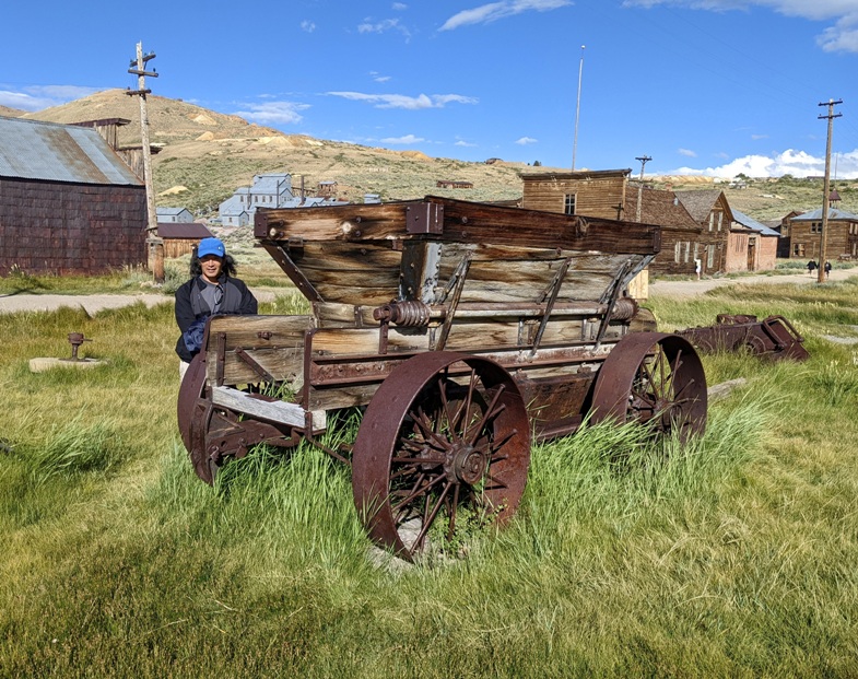 Me next to ore wagon