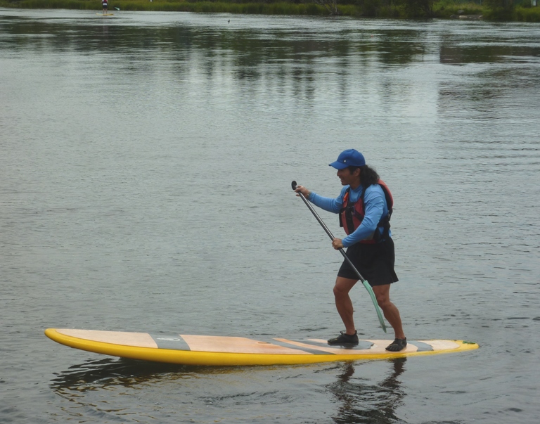 Practicing my pivot turn