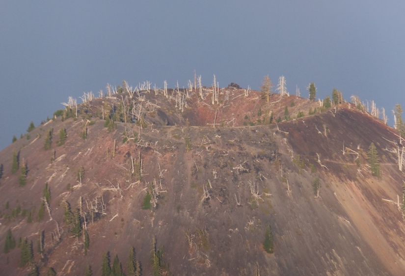 Top of the volcano at Wizard Island