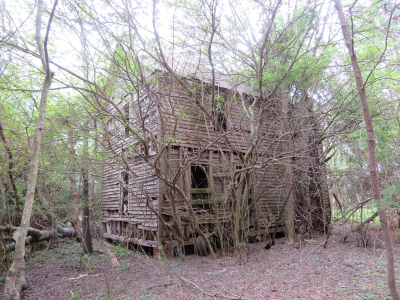 Outside of old, abandoned house