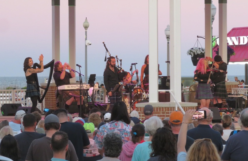 Devil's Brigade performing