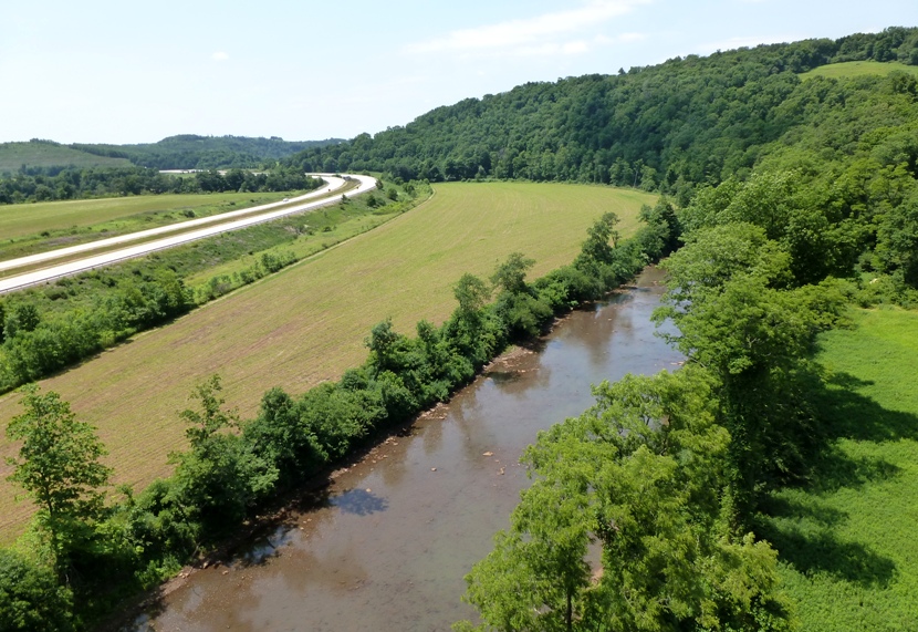 Casselman River down below