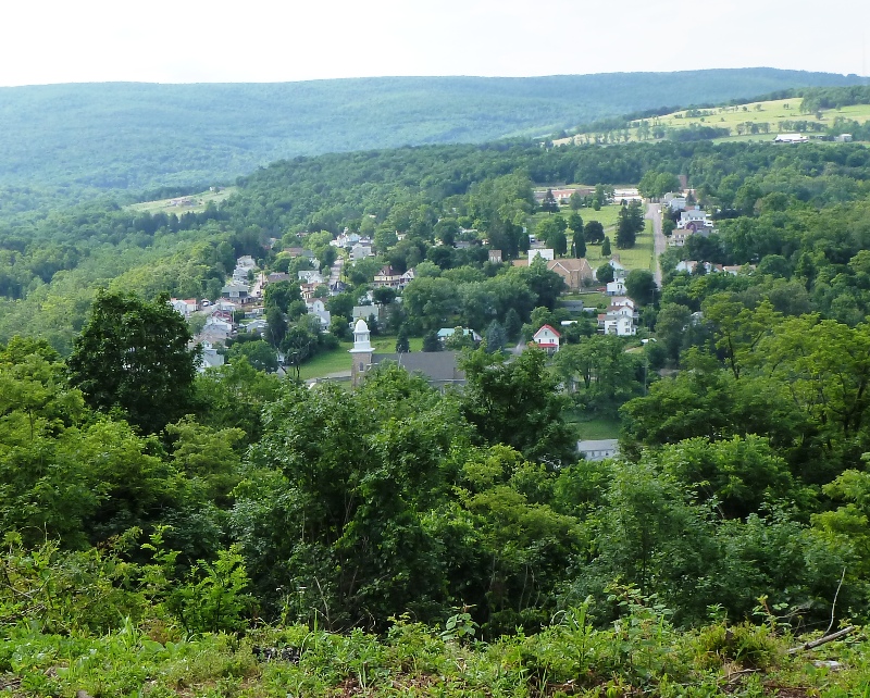 View of Mount Savage