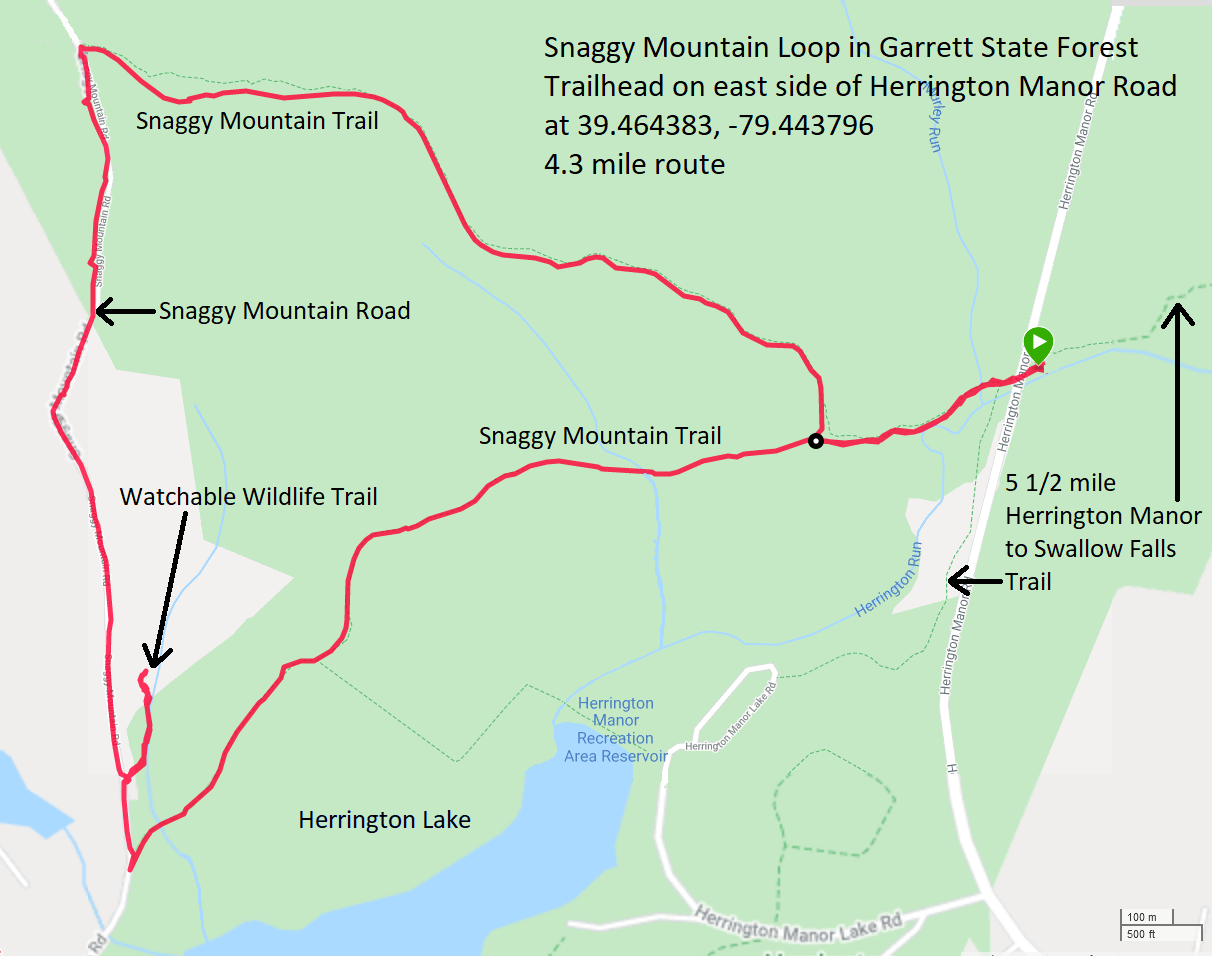 Map of our route