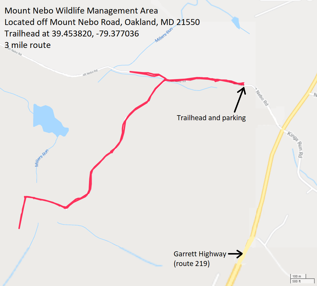 Map of our route