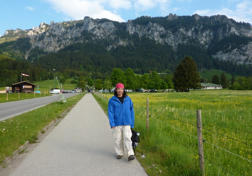 Me walking in Schwangau