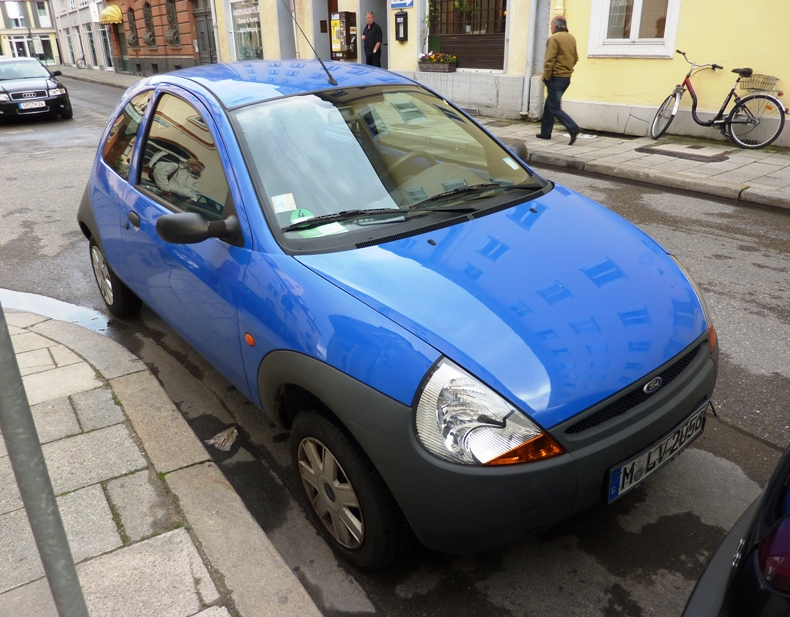 Blue Ford Ka